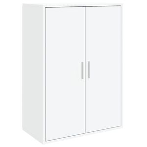 vidaXL Szafka, biała, 60x31x84 cm, materiał drewnopochodny