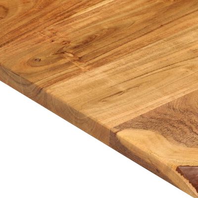 vidaXL Blat łazienkowy, lite drewno akacjowe, 100x52x2,5 cm