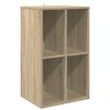 vidaXL Szafka na płyty winylowe dąb Sonoma 44,5 x 36,5 x 74,5 cm