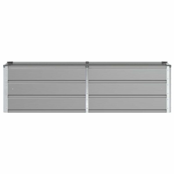 vidaXL Donica Jasnoszary 160 x 40 x 45 cm Stal