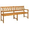 vidaXL Ławka ogrodowa 2 -osobowy 180 x 56 x 90 cm Lite Drewno Akacji