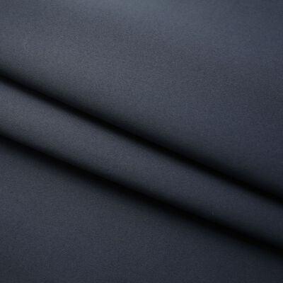 vidaXL Zasłona zaciemniająca z haczykami, antracytowa, 290x245 cm