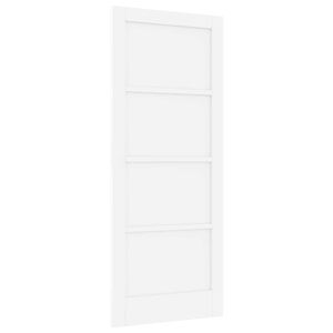 vidaXL Drzwi wewnętrzne 83 x 202 cm sklejka Biały