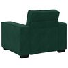 vidaXL Sofa Fotel Ciemnozielony 100x78x84 cm Aksamit