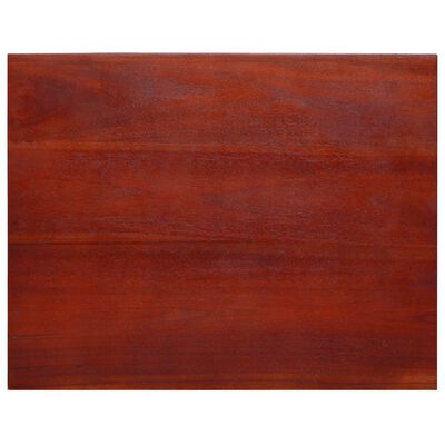 vidaXL Komoda, klasyczny brąz, 45x35x100 cm, lite drewno mahoniowe