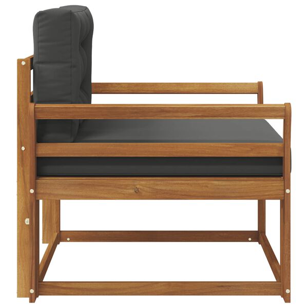 vidaXL Środkowa sofa ogrodowa Lite Drewno Akacji Naturalny