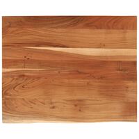 vidaXL Blat biurka, 90x80x3,8 cm, drewno akacjowe, naturalna krawędź