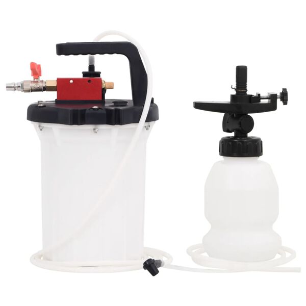 vidaXL Zestaw do odpowietrzania hamulców, biało-czarny, 3 L