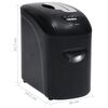 vidaXL Niszczarka do papieru, na 10 arkuszy, cięcie w mikrościnki