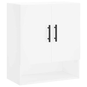 vidaXL Szafka wisząca, biała, 60x31x70 cm, materiał drewnopochodny