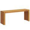 vidaXL ławka Olej Naturalny 110 x 30 x 45 cm Lite drewno teakowe