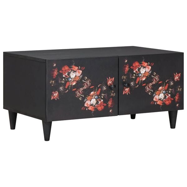 vidaXL Stolik kawowy Wielokolorowe 80 x 50 x 40 cm Drewno z mango