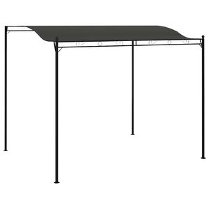 vidaXL Zadaszenie, 3 x 2,4 m, antracytowe