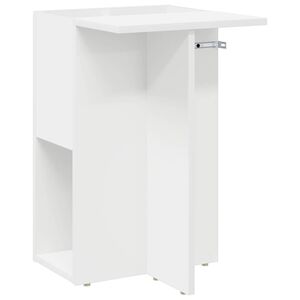 vidaXL Stolik końcowy Biały 35 x 40 x 55 cm Drewno inżynieryjne