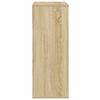 vidaXL Regał na książki dąb sonoma 80x35x76 cm materiał drewnopochodny