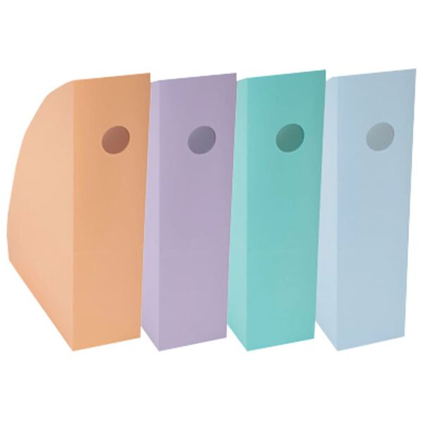 Exacompta Segregatory Mag-Cube, pastelowe, 4 szt.