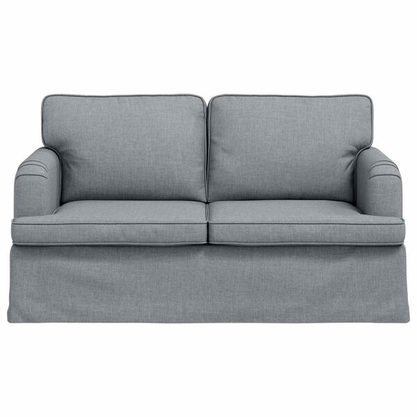 vidaXL Sofa Jasnoszary 144 x 80 x 85 cm tkanina