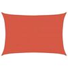 vidaXL Żagiel przeciwsłoneczny, 160 g/m&sup2;, terakotowy, 4x5 m, HDPE
