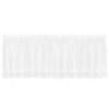 vidaXL Firanka Koronkowa z zasłonami Biały 100 x 400 cm Poliester