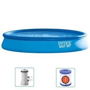 Intex Basen Easy Set z systemem filtracji, 457x84 cm