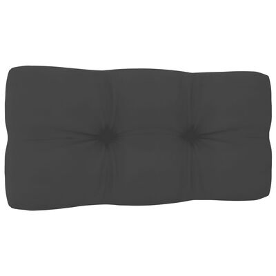 vidaXL Poduszki na sofę z palet, 2 szt., antracytowe