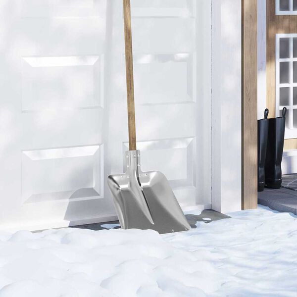 vidaXL Głowica łopaty 4 pcs Srebrny 45 x 38 cm Aluminium