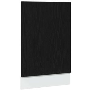 vidaXL Panel do zmywarki, "Lyon", czarny dąb, 45x1,5x67 cm