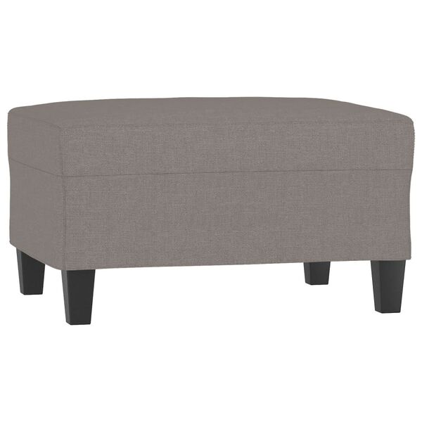 vidaXL Podn&oacute;żek, taupe, 70x55x41 cm, tapicerowany tkaniną