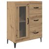 vidaXL Highboard z szufladą Dąb rzemieślniczy 69,5 x 34 x 180 cm