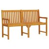 vidaXL Ławka ogrodowa, 150 cm, lite drewno akacjowe