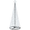 vidaXL Choinka spiralna LED z podstawą EKENAS 180 cm 220 LED