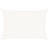 vidaXL Żagiel przeciwsłoneczny, 160 g/m², biały, 3x4,5 m, HDPE