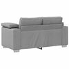vidaXL Sofa 3 pcs Szary chmur 219 x 80 x 82 cm Tkanina lniana