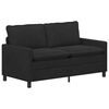 vidaXL Sofa Czarny 156 x 81 x 87,5 cm Welur