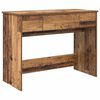 vidaXL Kosmetyczny st&oacute;ł z szufladą Stare drewno 100 x 45 x 76 cm