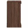 vidaXL Szafka z oświetleniem LED, brązowy dąb, 41x37x67 cm