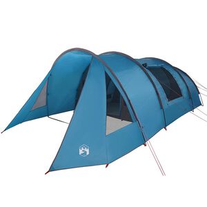 vidaXL Namiot Tunelowy 5-osobowy Niebieski i szary 805 x 405 x 211 cm