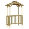 vidaXL Wiata grillowa 133,5 x 63 x 200 cm Impregnowane drewno sosnowe