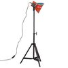 vidaXL Lampa sufitowa, 25 W, wielokolorowa, 35x35x65/95 cm, E27