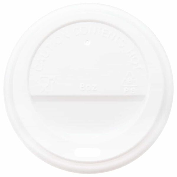 vidaXL Papierowe kubki z pokrywkami, 1000 szt., 8oz, 240ml