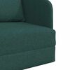 vidaXL Sofa Bed 60cm Ciemna zieleń tkanina