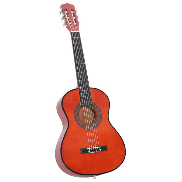 vidaXL 8-cz. zestaw do nauki gry na gitarze klasycznej, 1/2, 34"