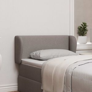 vidaXL Ucho Głowy Ciemnoszary 40 x 23 x 6 cm tkanina