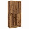 vidaXL Garderoba Stare drewno 82,5 x 51,5 x 180 cm Drewno inżynieryjne