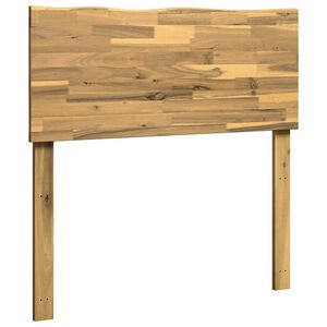 vidaXL Zagł&oacute;wek z naturalnym brzegiem ROSTOCK Biały 100 cm