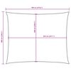 vidaXL Prostokątny żagiel ogrodowy z tkaniny Oxford, 6x7 m, niebieski