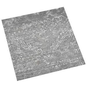 vidaXL Samoprzylepne Deski Podłogowe Betonowy szary 30,5 x 30,5 cm