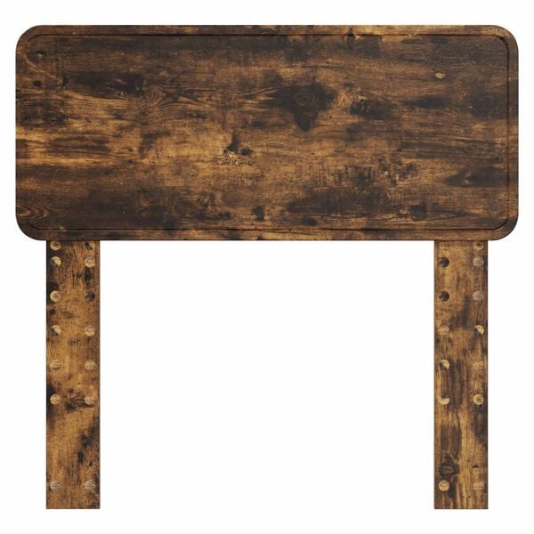 vidaXL Zagł&oacute;wek Dąb wędzony 75 cm Materiał drewnopochodny