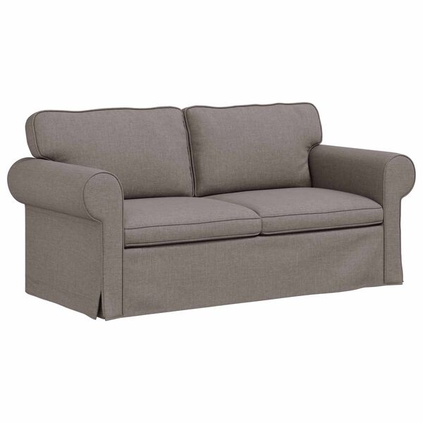 vidaXL Sofa Ciemnoszary