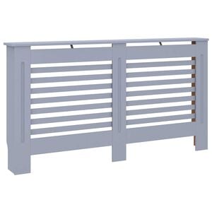 vidaXL Osłona na kaloryfer, antracytowa, 152x19x81,5 cm, MDF